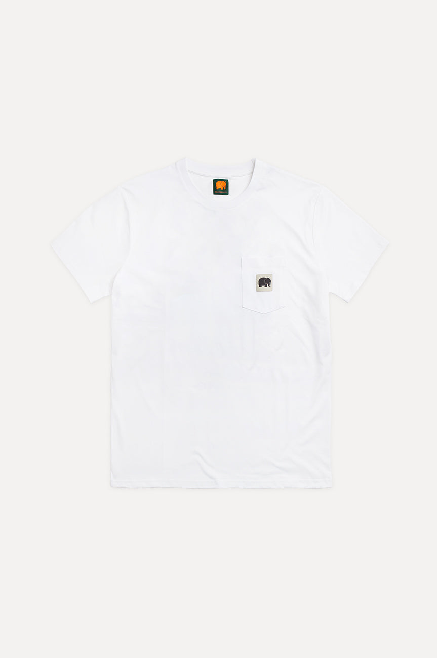 Life By The Sea V Organic T-Shirt White