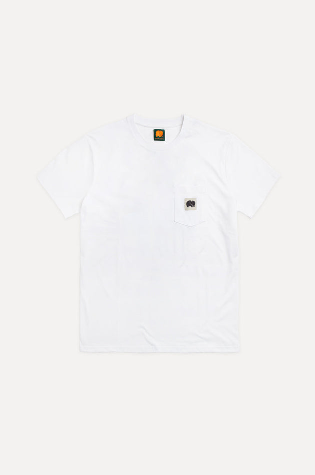 Life By The Sea V Organic T-Shirt White