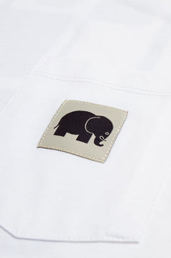 Life By The Sea V Organic T-Shirt White