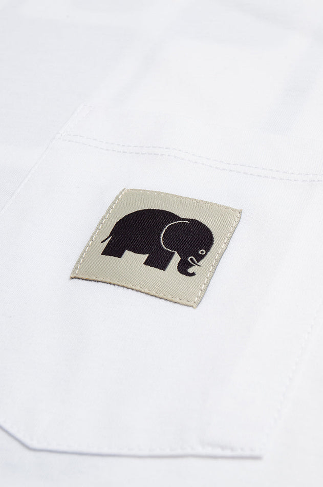 Life By The Sea V Organic T-Shirt White