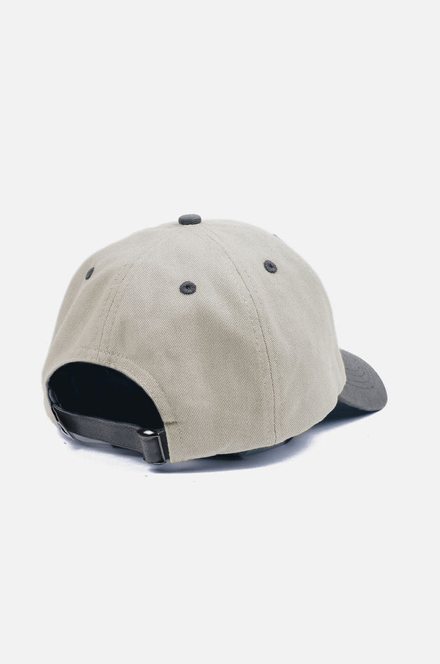 Logo Dad Cap Luonnonvalkoinen/Harmaa