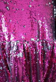 Dishy mekko Vaaleanpunainen Sequin