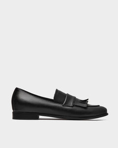 Penny Loafers Vegea Grape Leather Black