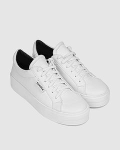 Bohema Sneakers Vegea Grape Leather Aware Sneakers  White