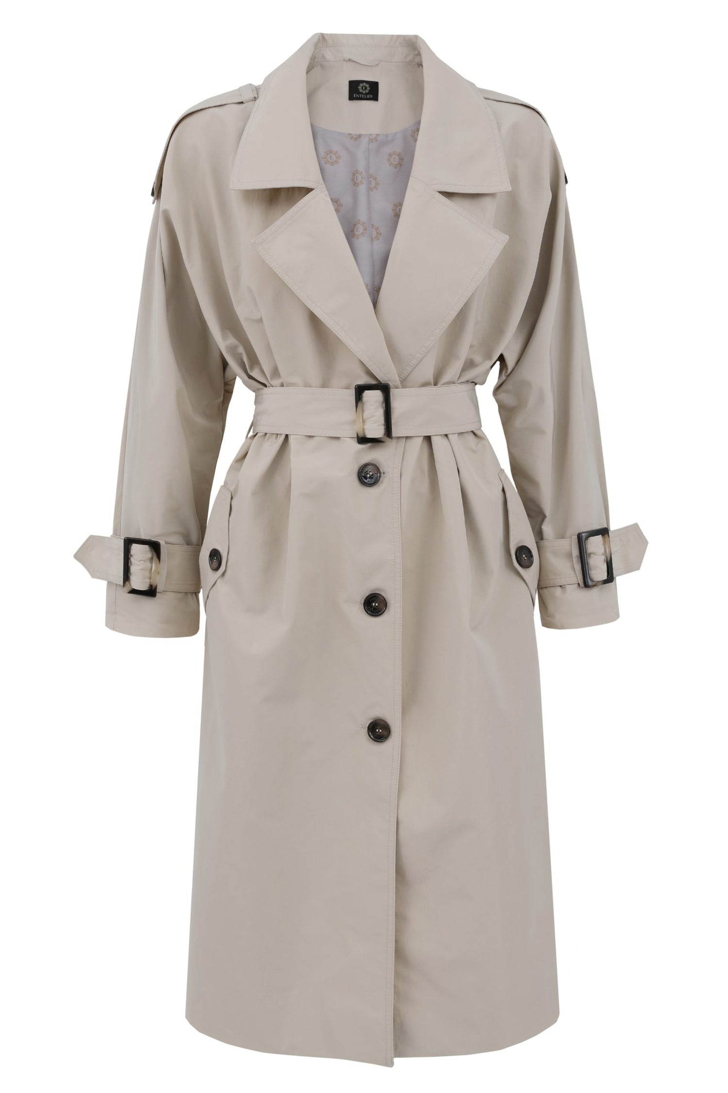 Enteliér Oversize Trenssi Vaalea Beige