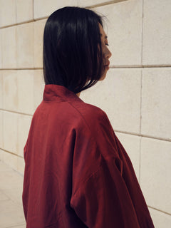Kimono Jacket Terracotta Lyocell