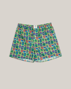 Jaws Boxers Green