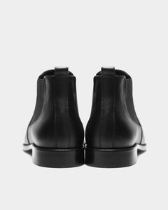 Dean Chelsea Boots Vegea Grape Leather Black