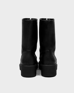 Cyber Boots Cactus Leather Ankle Boots Black