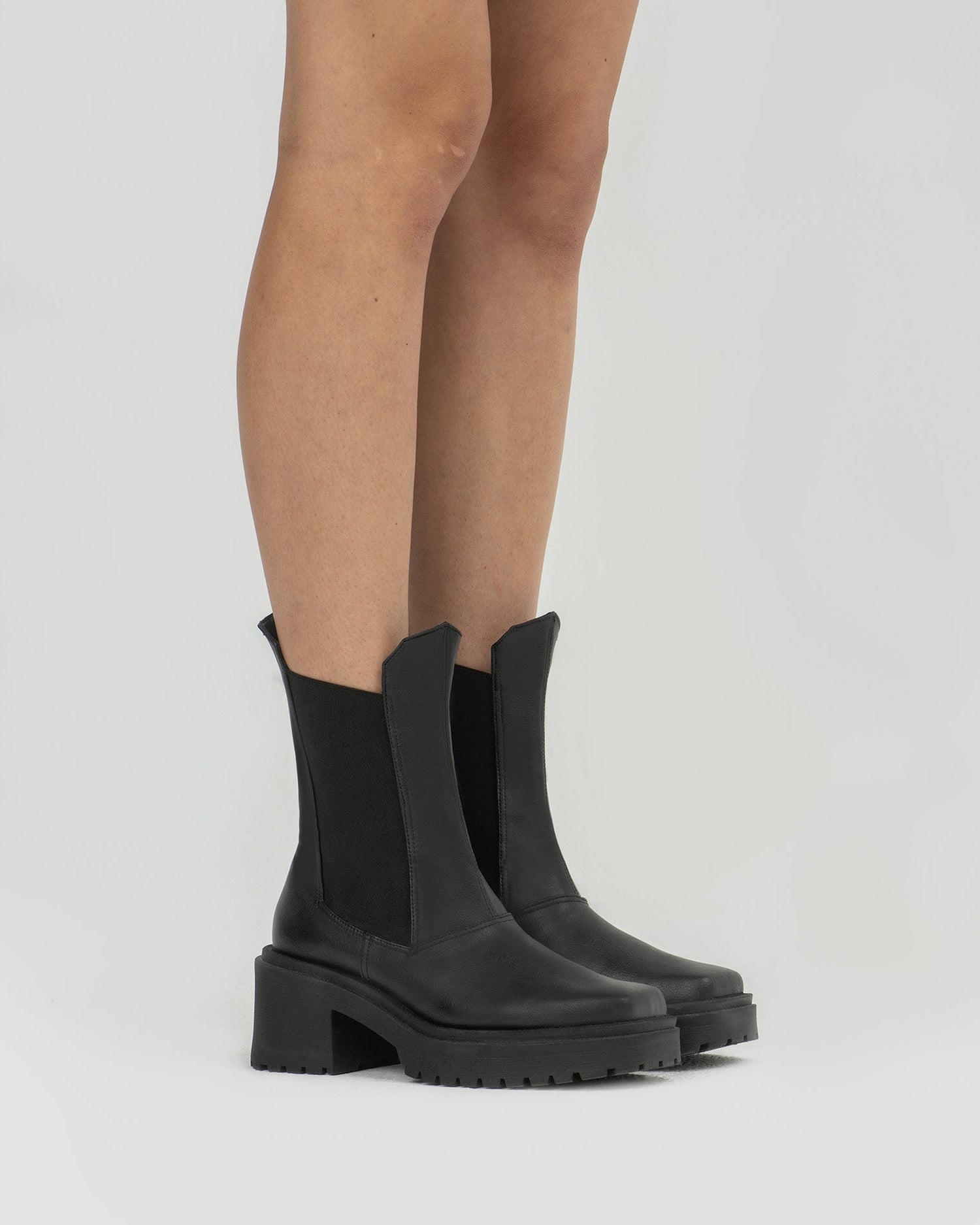 Squared Chelsea Boots Women’s Vegan Boots