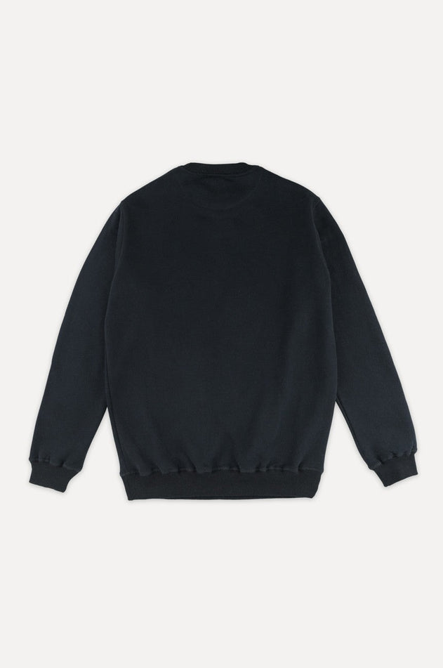 Trendsplant Luomupuuvilla Collegepaita Musta 