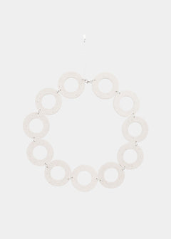 Circles Necklace No.11 First Snow