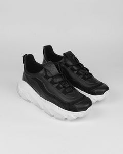 Women's Dad Sneakers Vegan Black