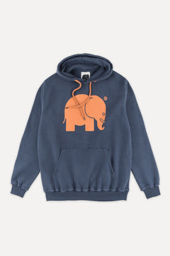 Organic Classic Hoodie Trendsplant Blue