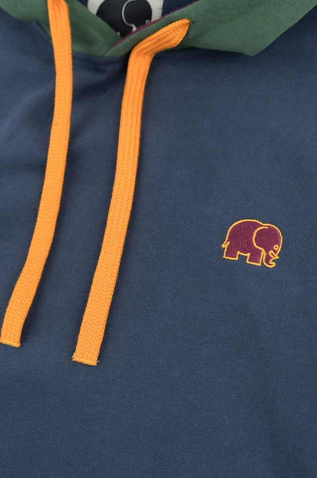 Color Block Huppari Gothic Sininen