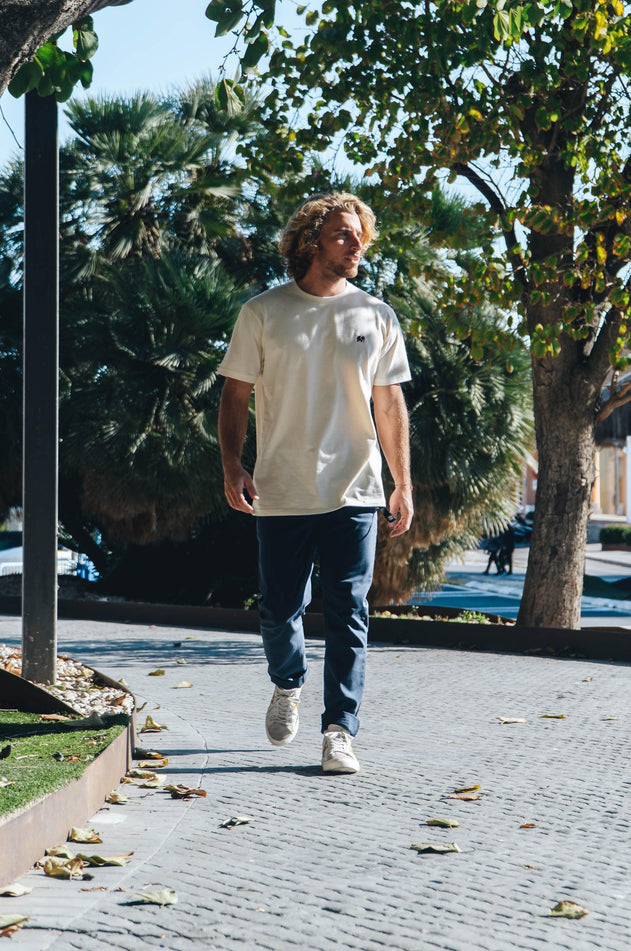 Orgaaninen Essential T-Paita Luonnollinen