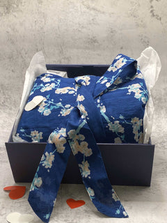 Kimono + Lahjapakkaus Sininen