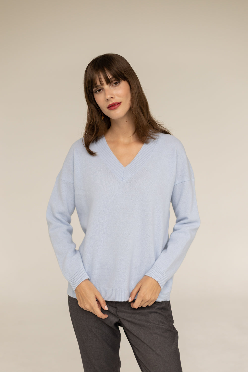 Cashmere Sweater Blue