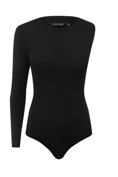 Asymmetric One Sleeve Bodysuit