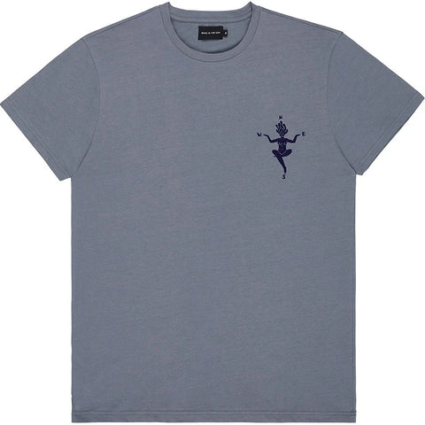 Zinc Compass T-Paita Harmaa