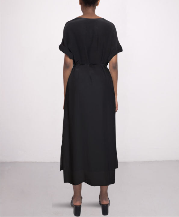 Day Midi Silkkimekko Musta