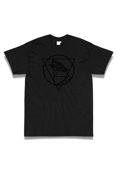 Bermudan t-paita musta/musta