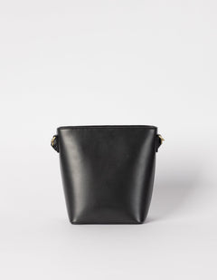 Bobbi Bucket Midi Bag Apple Leather Black