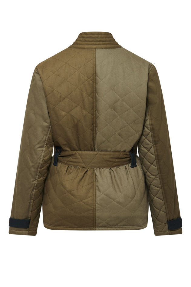 Zuri puuvillainen tilkkutäkki Vihreä