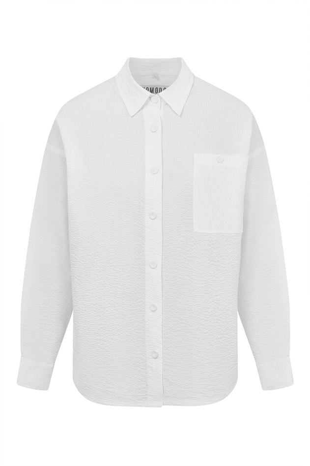Hanako Organic Cotton Shirt White