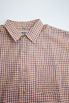 Caspar Organic Cotton Shirt Check