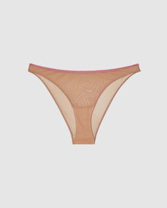 Mesh Alushousut Beige Pinkki