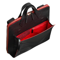 Urban Backpack Vegan -kannettavan tietokoneen reppu musta/punainen
