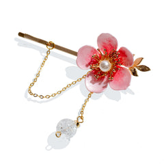 Sakura Crystal Hair Pin