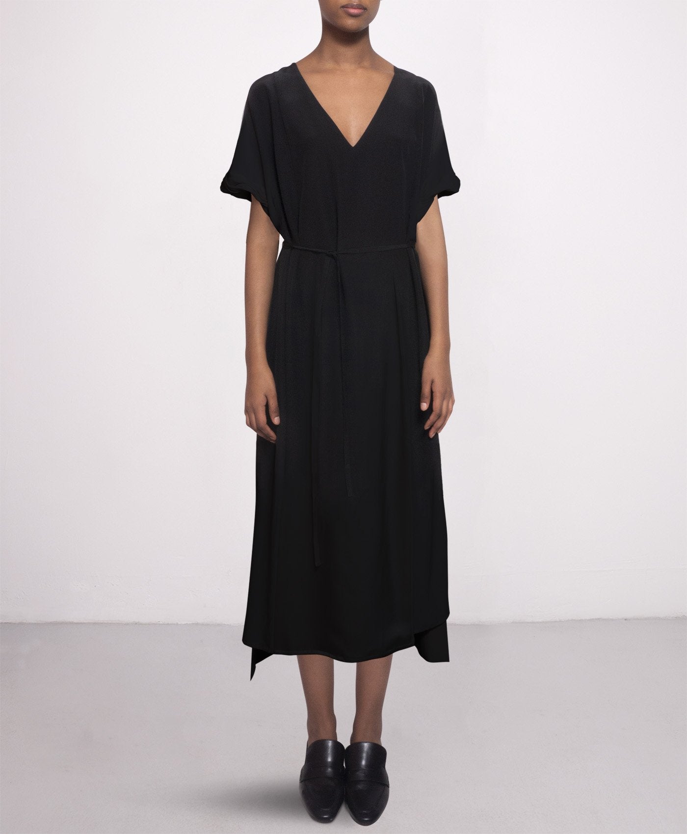 Day Midi Silkkimekko Musta