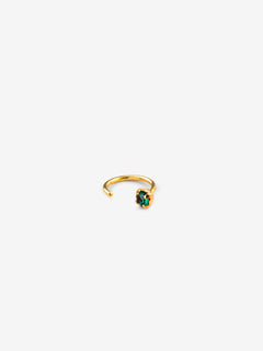 Dimitri Earrings Emerald Green