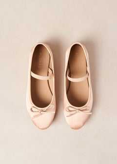 Odette Ballet Flats Pale Pink