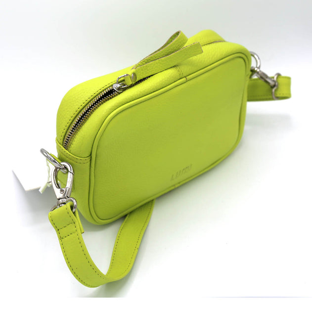 East-West Crossbody Lime Green