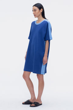 Garrowby Hill T-Shirt Dress Navy Blue