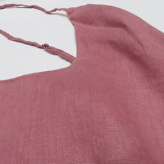Fleur Linen Camisole Dusty Pink