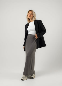 Etta Maxi Skirt Grey