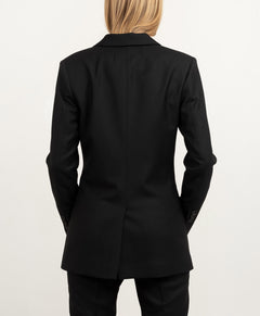 Grace Wool Blazer Black