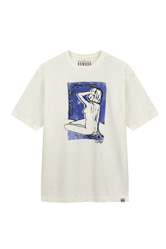 Cheeky Tee Organic Cotton Off White