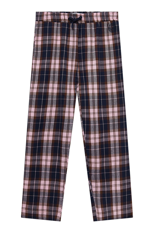 Jim Jam Naisten puuvillaiset pyjama-alushousut Dusty Mauve