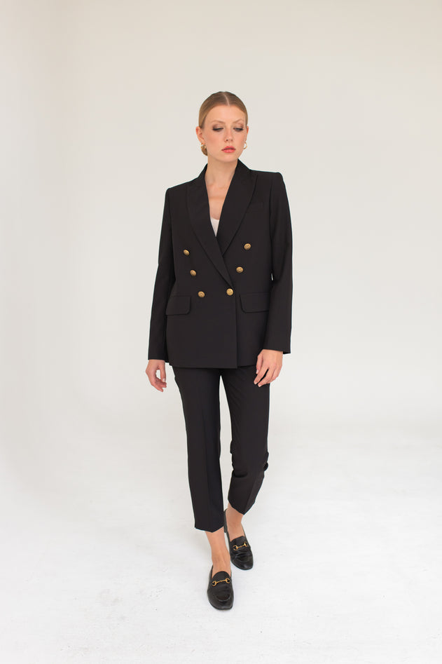 Cigarette Housut Musta