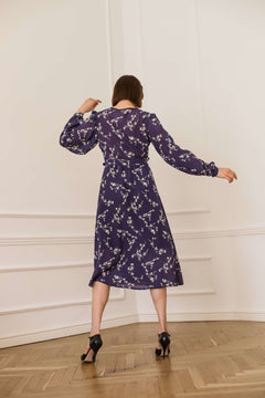 Enteliér Silkkimekko Cherry Blossom Violetti