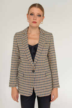 Vogue Blazer Ruudullinen