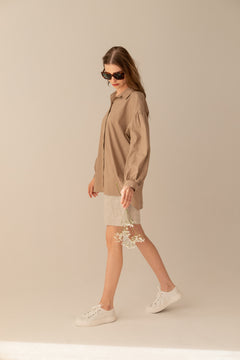 Linen Shirt Taupe