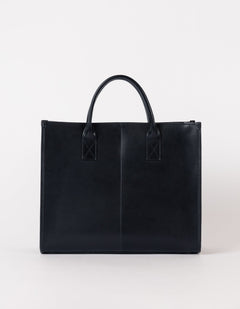 Jackie Classic Leather Bag Black