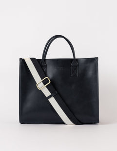 Jackie Classic Leather Bag Black