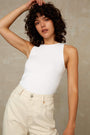 Kings Of Indigo - Alouette Singlet White, image no.1